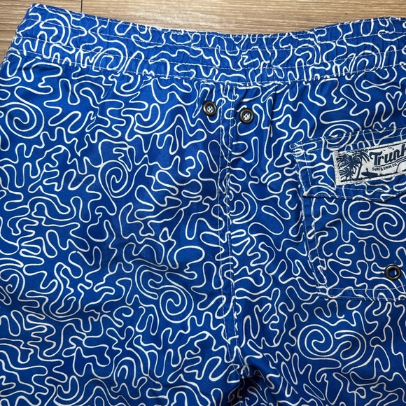 Trunks Surf & Swim Co. Boys Blue Swimsuit Size 6 - Picture 8 of 8